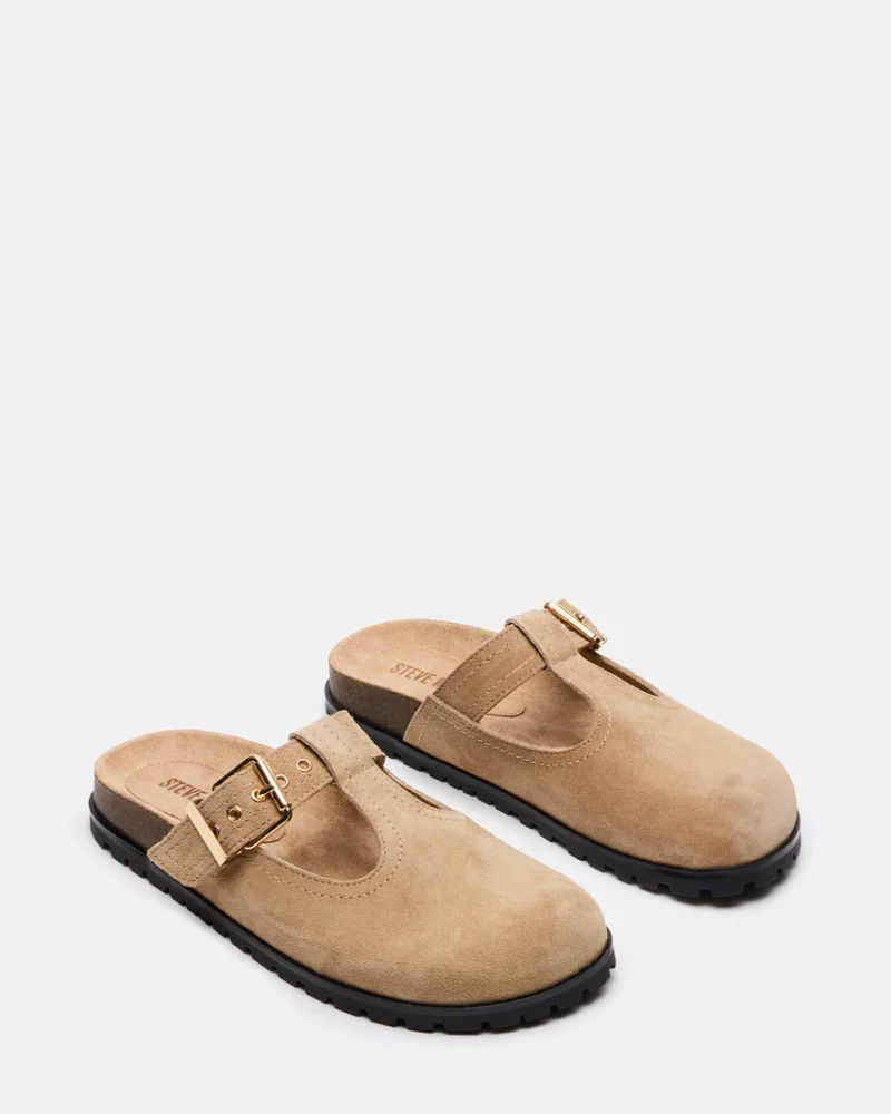 Atticus Taupe Suede